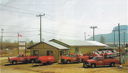 Historical NWPE yard in Thunder Bay