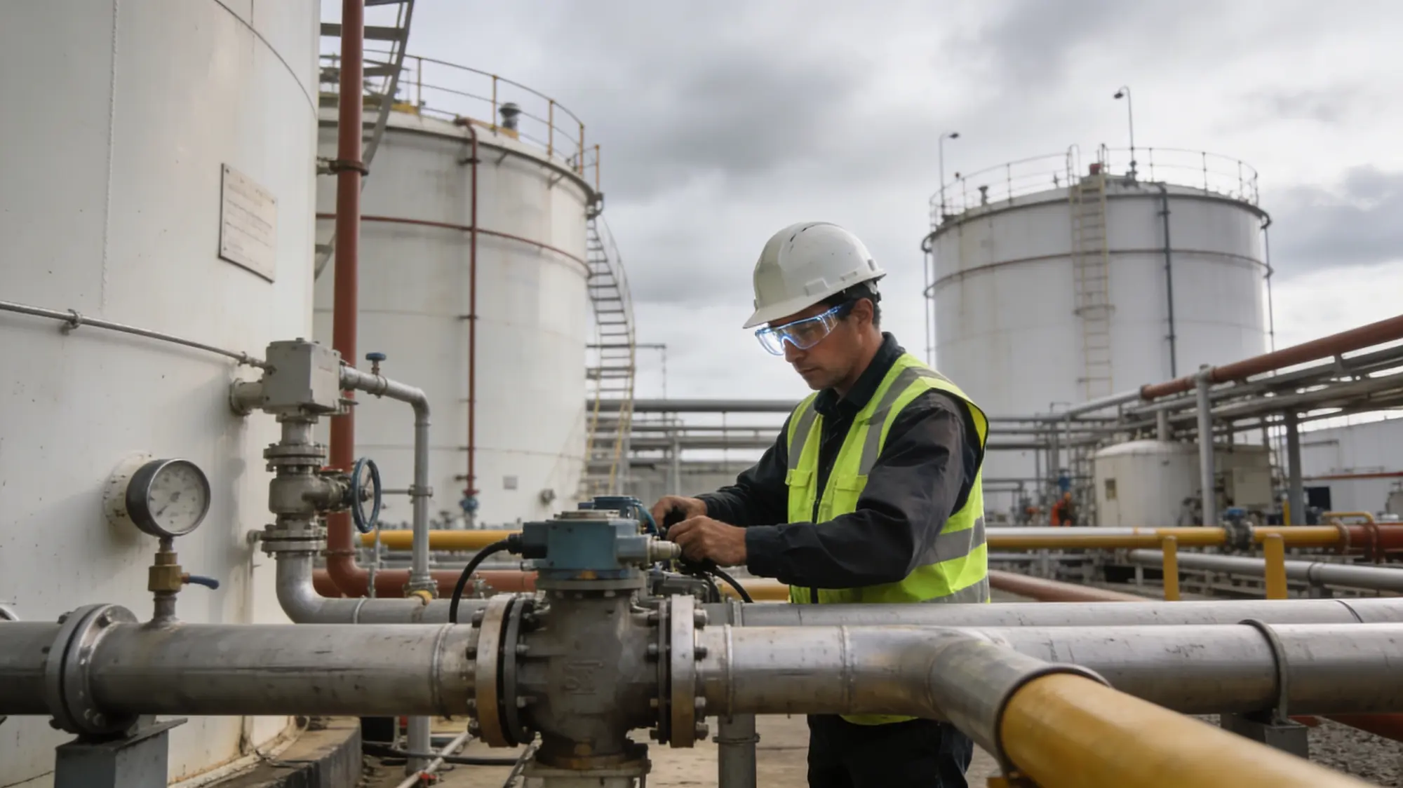 NWPE petroleum service work supporting mobile fuel tank inspection